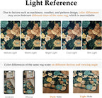 Rugs Living Room Area Rug Floral Washable