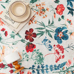 Rugs Living Room Area Rug Floral Washable