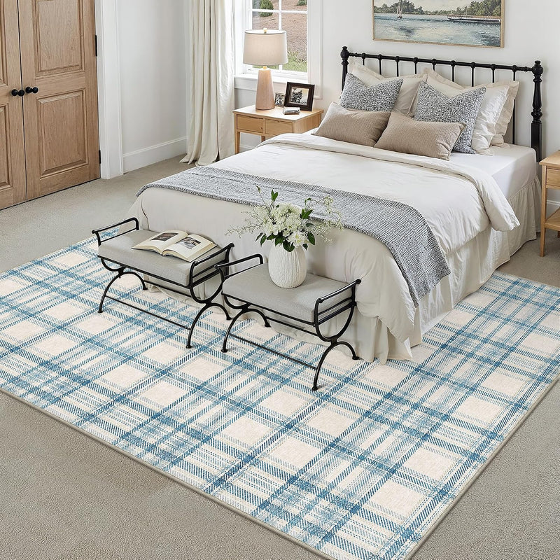 Rugs Living Room Area Rug Washable Bedroom