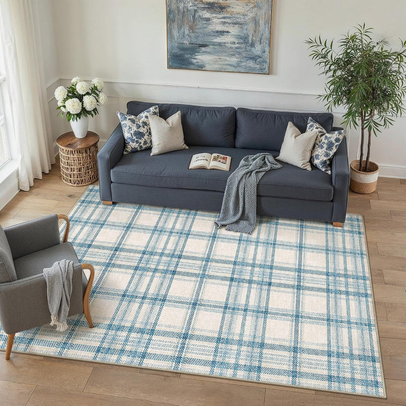 Rugs Living Room Area Rug Washable Bedroom