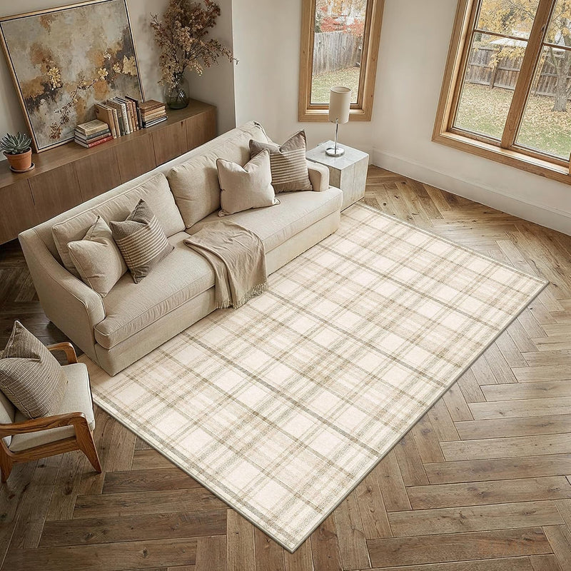 Rugs Living Room Area Rug Washable Bedroom