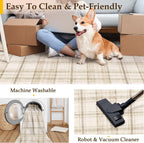 Rugs Living Room Area Rug Washable Bedroom