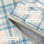 Rugs Living Room Area Rug Washable Bedroom