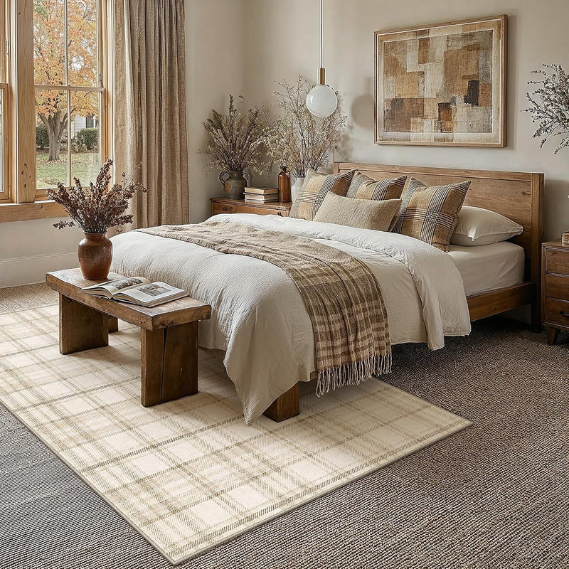 Rugs Living Room Area Rug Washable Bedroom