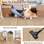 Rugs Living Room Area Rug Washable Bedroom