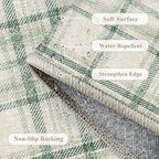 Rugs Living Room Area Rug Washable Bedroom