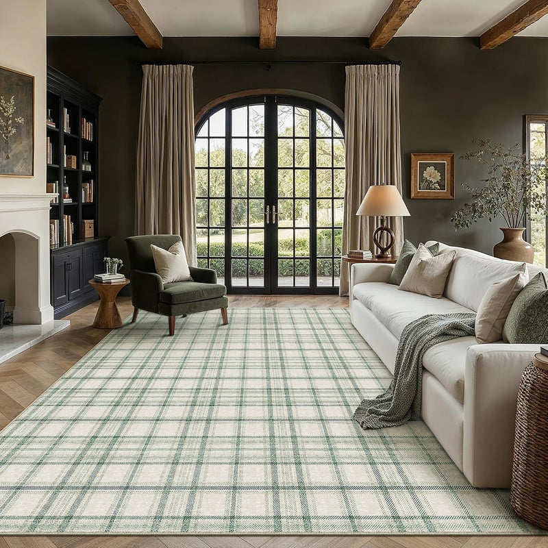 Rugs Living Room Area Rug Washable Bedroom