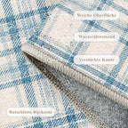 Rugs Living Room Area Rug Washable Bedroom