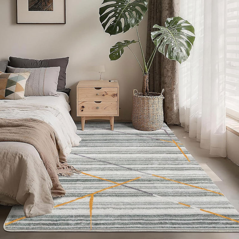 Rugs Living Room Bedroom Rug Modern Short Pile