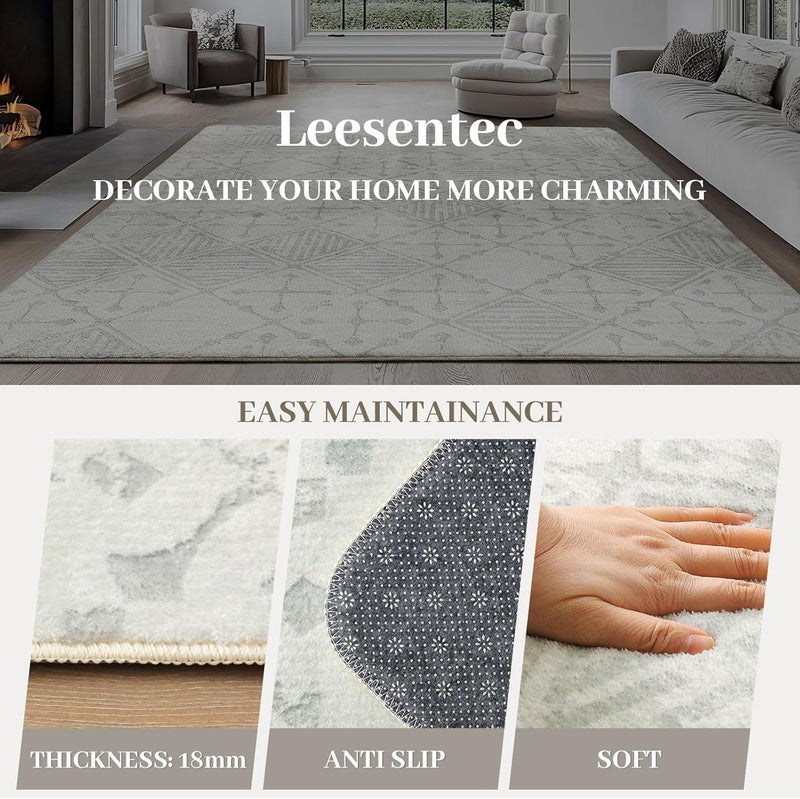 Rugs Living Room Bedroom Rug Modern Short Pile