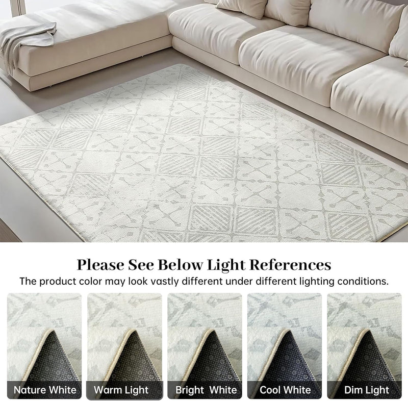Rugs Living Room Bedroom Rug Modern Short Pile