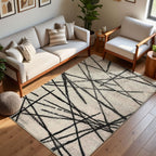 Rugs Living Room Bedroom Rug Modern Short Pile