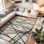 Rugs Living Room Bedroom Rug Modern Short Pile