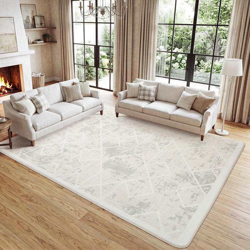 Rugs Living Room Bedroom Rug Modern Short Pile