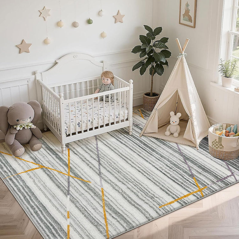 Rugs Living Room Bedroom Rug Modern Short Pile