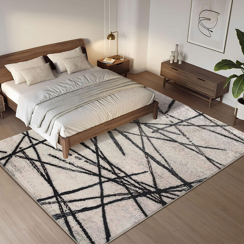 Rugs Living Room Bedroom Rug Modern Short Pile