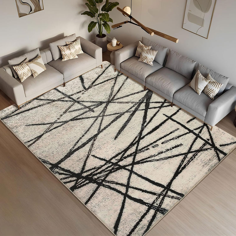 Rugs Living Room Bedroom Rug Modern Short Pile