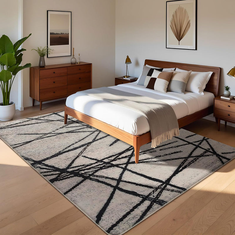 Rugs Living Room Bedroom Rug Modern Short Pile