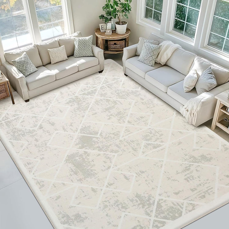Rugs Living Room Bedroom Rug Modern Short Pile