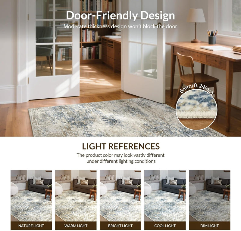 Rugs Living Room Extra Large Washable Rug