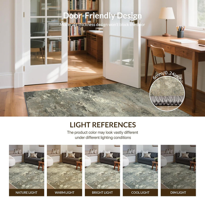 Rugs Living Room Extra Large Washable Rug