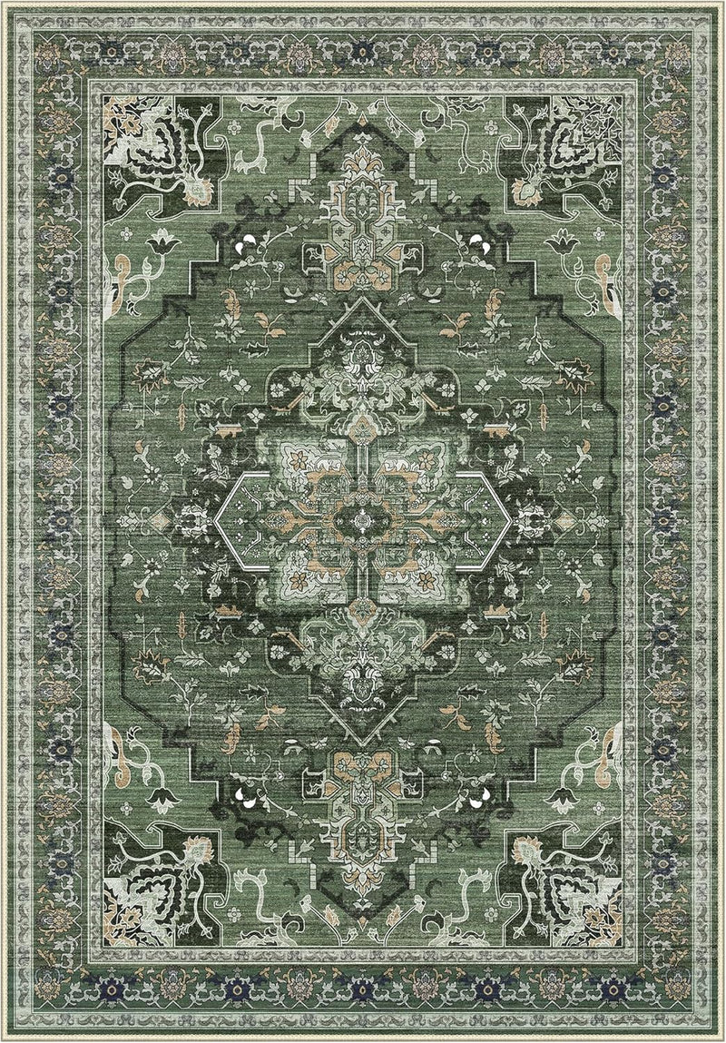 Rugs Living Room Washable Short Pilenon Slip