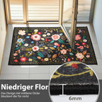 Rugs Living Room Floral Washable Bedroom Rug