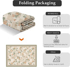 Rugs Living Room Floral Washable Non