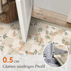 Rugs Living Room Floral Washable Non