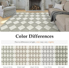 Rugs Living Room Floral Washable Non