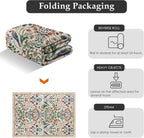 Rugs Living Room Floral Washable Non