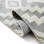 Rugs Living Room Floral Washable Non