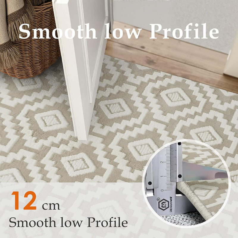 Washable Rug for Living Room Non Slip