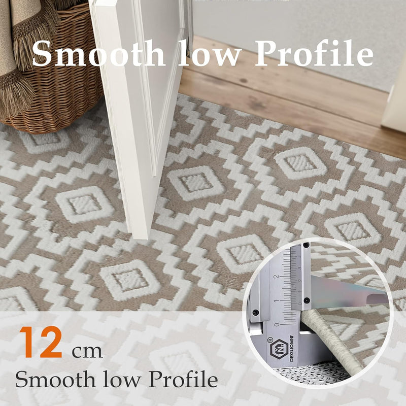 Washable Rug for Living Room Non Slip