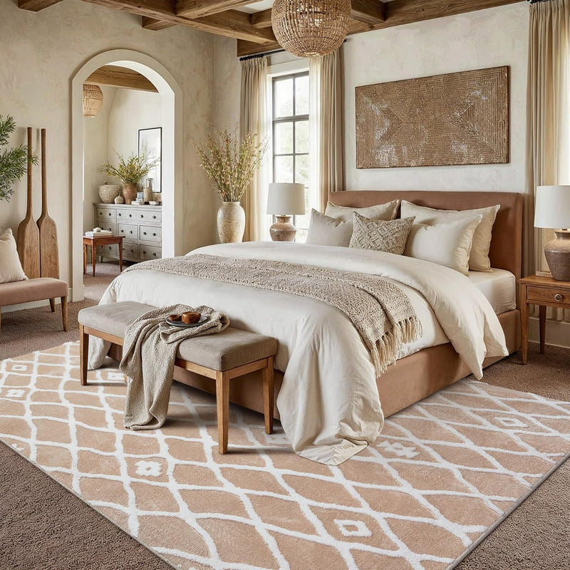Washable Rug for Living Room Non Slip