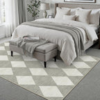 Rugs Living Room Floral Washable Non