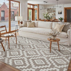 Rugs Living Room Floral Washable Non
