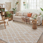 Rugs Living Room Floral Washable Non