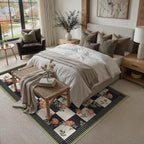 Washable Rug for Living Room Non Slip