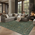 Rugs Living Room Flower Large Area Rug