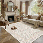 Rugs Living Room Flower Large Area Rug