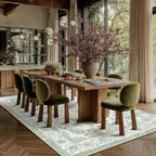 Rugs Living Room Flower Large Area Rug