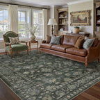 Rugs Living Room Flower Large Area Rug