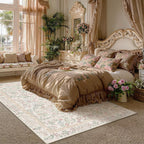 Rugs Living Room Flower Large Area Rug