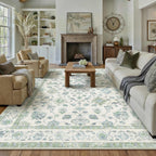Rugs Living Room Flower Large Area Rug