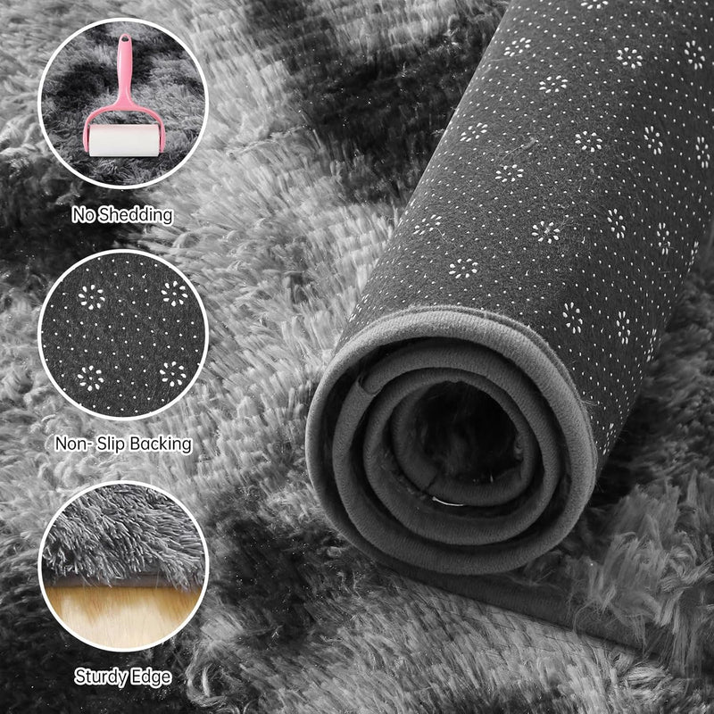 Rugs Living Room Fluffy Rug for Bedroom Baby
