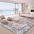 Rugs Living Room Large Boho Rug Vintage Carpet