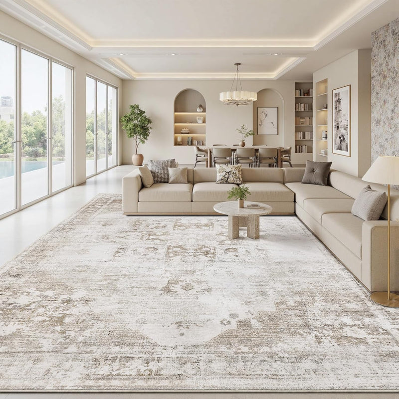 Rugs Living Room Large Boho Rug Vintage Carpet