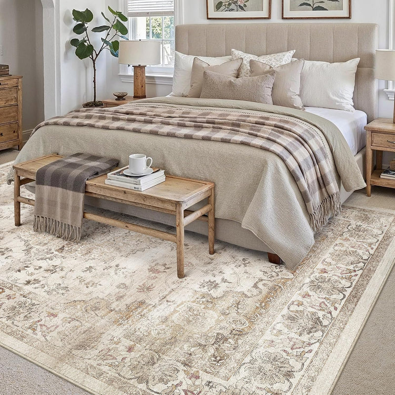Rugs Living Room Large Machine Washable