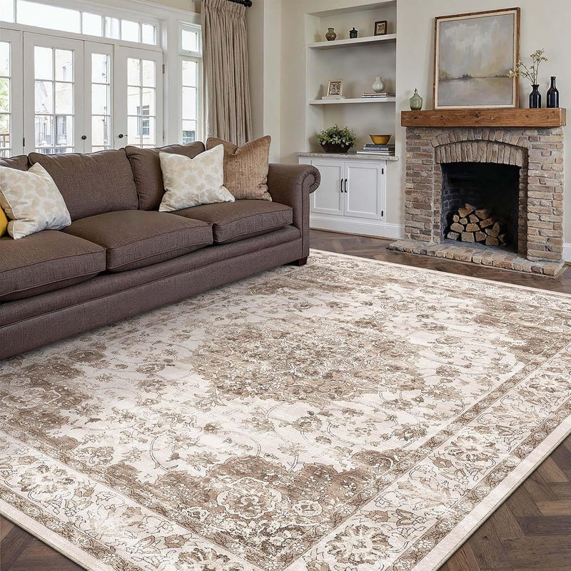 Rugs Living Room Large Machine Washable
